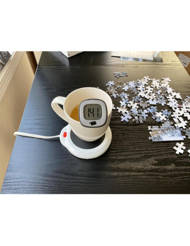 Calentador de Tazas Eléctrico Evelots - 17W - Plato 12.7cm