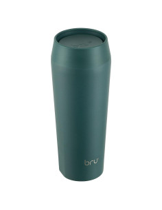Taza de viaje Bru Travel 15.4 oz Verde Aranya a prueba de fugas