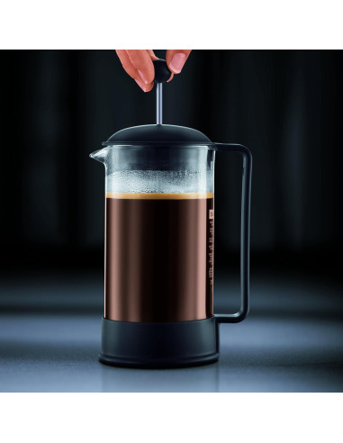 Cafetera de Émbolo Bodum Brasil 12 oz Vidrio Borosilicato