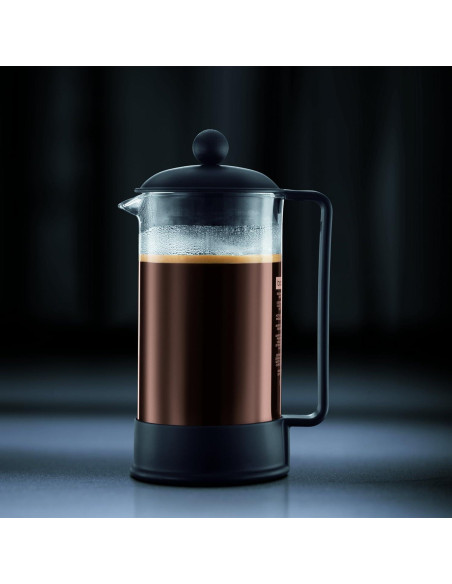 Cafetera de Émbolo Bodum Brasil 12 oz Vidrio Borosilicato