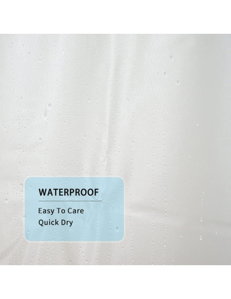 Cortina de Ducha Corta Gipsighila 70x60 cm PEVA Impermeable