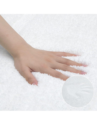 Conjunto de Alfombrillas de Baño SHACOS 3 Piezas Antideslizantes