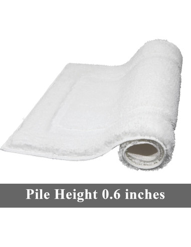 Conjunto de Alfombrillas de Baño SHACOS 3 Piezas Antideslizantes