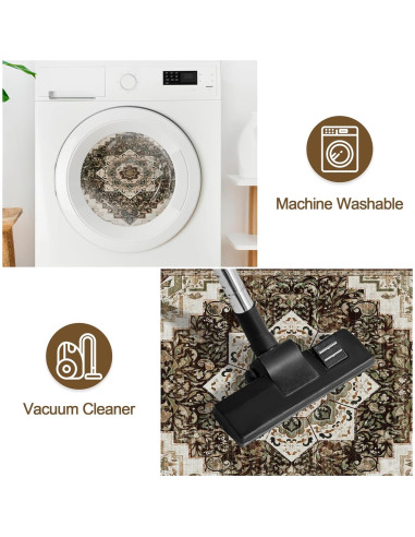 Juego de 3 Alfombrillas de Cocina Antideslizantes Tritard 100% Lavables