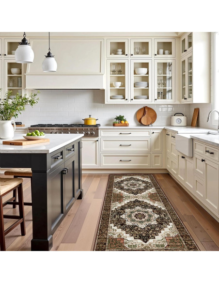 Juego de 3 Alfombrillas de Cocina Antideslizantes Tritard 100% Lavables