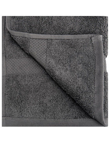 Sábanas de baño HERCULEAN 76.2x152.4 cm Pack 4 Algodón 100% Gris