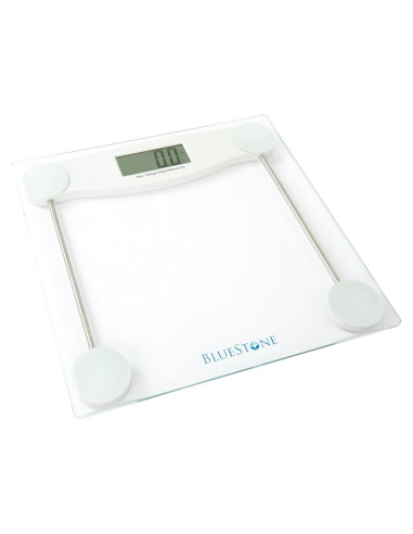 Escala de Baño Digital Bluestone - Vidrio Templado 181.44 kg