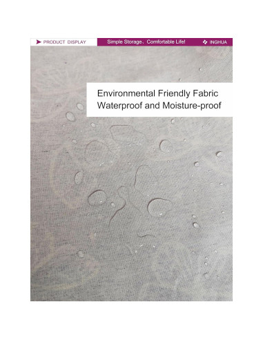 Cesta de lavandería grande INGUA 50L colapsable mariposa