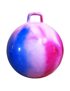 Pelota Saltarina AppleRound 50cm con Asa para Niños 7-10 Años