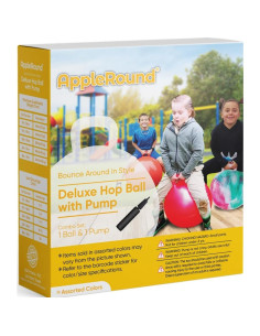 Pelota Saltarina AppleRound 50cm con Asa para Niños 7-10 Años 2