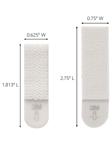Tiras Adhesivas para Colgar Imágenes Command 24 Unidades
