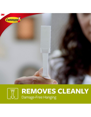Tiras Adhesivas para Colgar Imágenes Command 24 Unidades