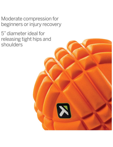 Pelota de Masaje de Espuma GRID TriggerPoint 12.7 cm Naranja