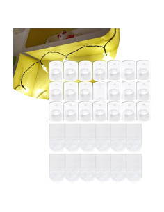 Clips de Luz Mini Karsbarwe 120 Piezas Transparentes