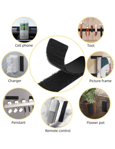 15 Juegos de Tiras Adhesivas Doble Cara NISUOIEN 2.54x10.16cm