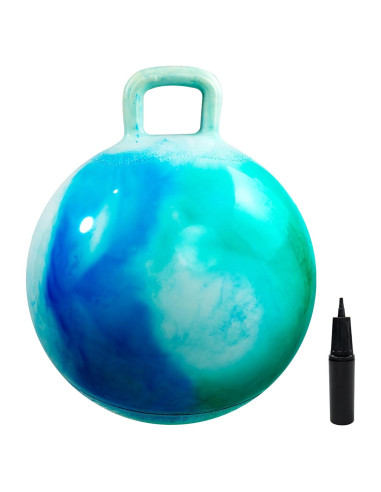 Bola Saltarina EVERICH 38 cm con Mango - Juguete Inflable para Niños