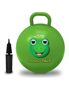 Pelota Rebotadora Flybar Hopper Ball Verde Rana - Juguete Infantil