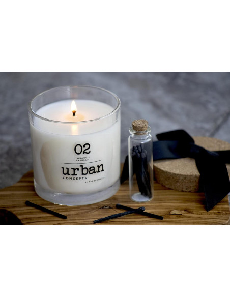 Vela Aromatizada de Soja DECOCANDLES 255 g Ámbar Almizclado Vela Aromatizada de Soja DECOCANDLES 255 g Ámbar Almizclado