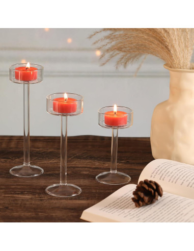 16 Velas de Té Aromatizadas Manzana Reisen - Cera de Soja 4h