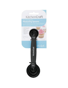 Juego de Cucharas Medidoras Magnéticas KitchenCraft 4 Piezas 2