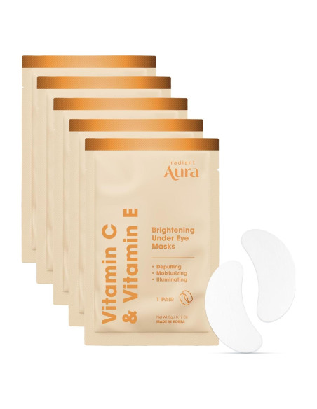 Parches para Ojos Klar and Co con Vitamina C y E - 5 Pares