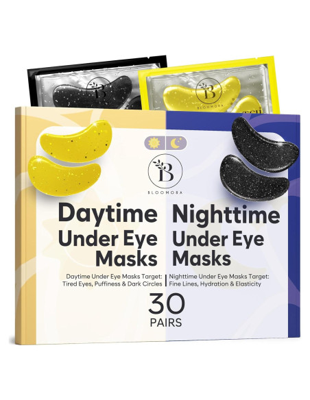 Parches para Ojos Bloomora - Hidratación Día y Noche (30 Pares) Parches para Ojos Bloomora - Hidratación Día y Noche (30 Pares)