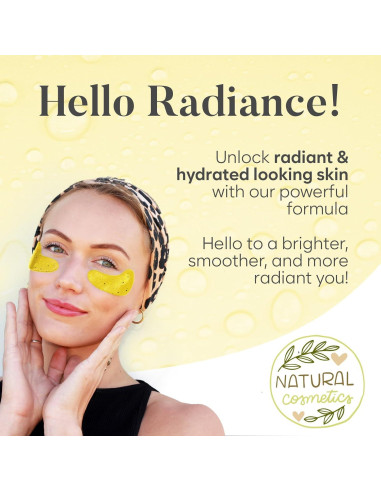 Parches para Ojos Bloomora - Hidratación Día y Noche (30 Pares)