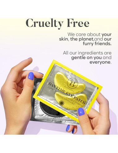 Parches para Ojos Bloomora - Hidratación Día y Noche (30 Pares)