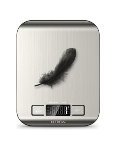 Báscula de Cocina Digital Ultrean UL-KS01, 5kg, Pantalla LCD