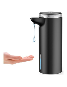 Dispensador de Jabón Automático Sin Contacto IPX7 Negro