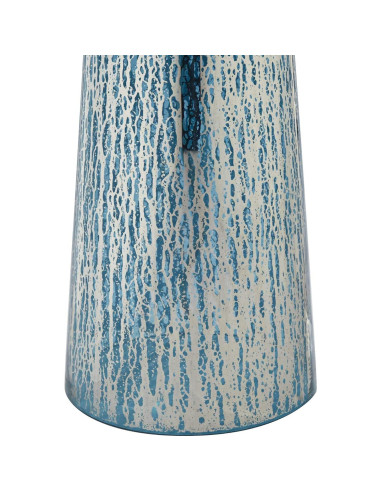 Lámpara de Mesa 360 Iluminación Vidrio Mercurio Azul 76.2 cm