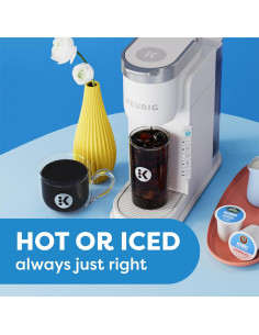 Cafetera Keurig K-Iced Gris, Prepara Café Helado y Caliente 2