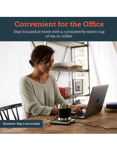 Calentador de Taza COSORI CO294-CW Digital 25-90C Acero Inoxidable