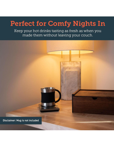 Calentador de Taza COSORI CO294-CW Digital 25-90C Acero Inoxidable