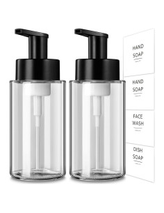 Dispensador de Jabón Espumoso RYTOXILO 300ml 2 Paquete Vidrio