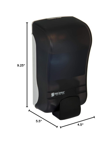 Dispensador Manual de Jabón Espumoso San Jamar SF1300TBK 1300 mL