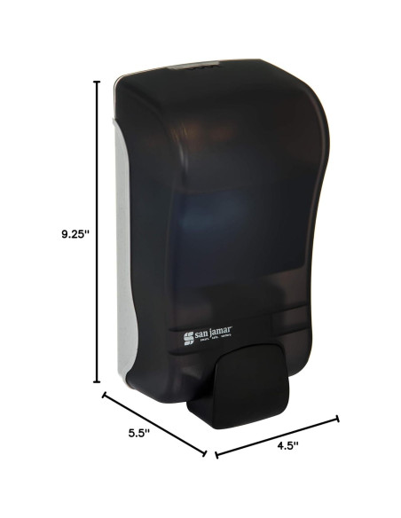 Dispensador Manual de Jabón Espumoso San Jamar SF1300TBK 1300 mL Dispensador Manual de Jabón Espumoso San Jamar SF1300TBK 1300 mL