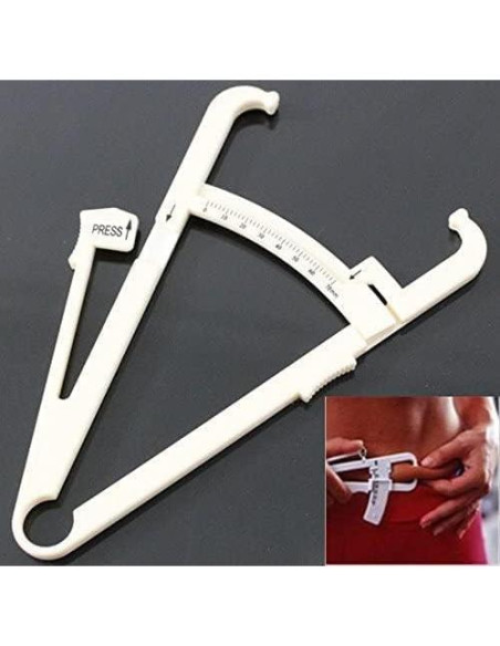 Calibrador de Grasa Corporal FANTIA - Medición Precisa 16.5cm