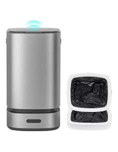 Cubo de Basura Automático ELPHECO 15L Acero Inoxidable Plata