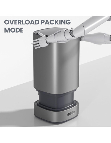 Cubo de Basura Automático ELPHECO 15L Acero Inoxidable Plata