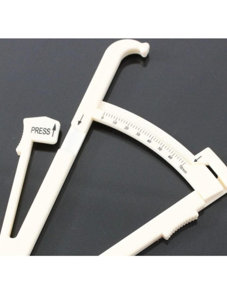 Calibrador de Grasa Corporal FANTIA - Medición Precisa 16.5cm