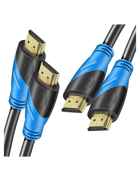 Cable HDMI 8K 1.5M Rommisie 2Pack Ultra Alta Velocidad