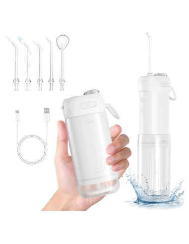 Irrigador Oral Portátil SwanKiss SK-CYQ-B, 4 Modos, IPX7