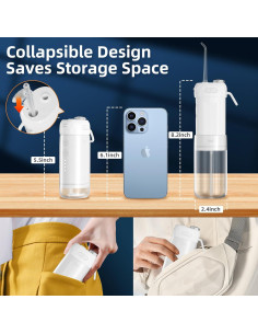 Irrigador Oral Portátil SwanKiss SK-CYQ-B, 4 Modos, IPX7 2