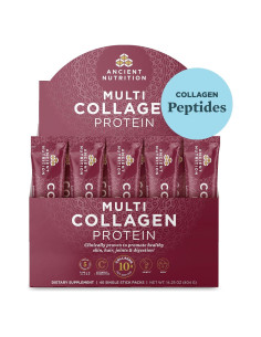 Polvo de Colágeno Hidrolizado Nutrición Antigua 40 Paquetes