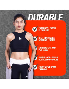 Banda de Resistencia NOVARISIA 76" (193 cm) Antideslizante 2