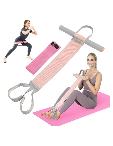 Banda de Resistencia HilpurSkx 150lb con Mangos Antideslizantes