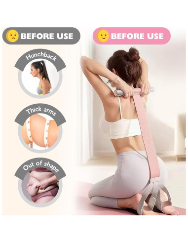 Banda de Resistencia HilpurSkx 150lb con Mangos Antideslizantes