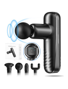 Mini Pistola de Masaje SBUBU - Portátil, 4 Velocidades, 340g