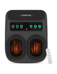 Masajeador de pies Shiatsu Veicomtech con calor y control remoto